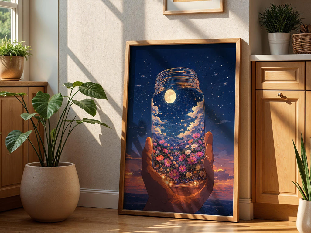 Celestial Moon Jar