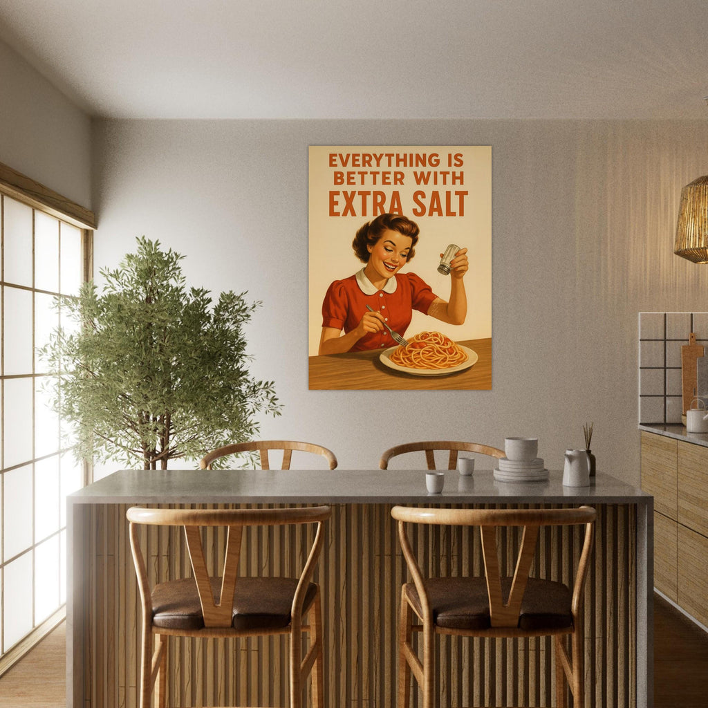 Retro Housewife Cooking