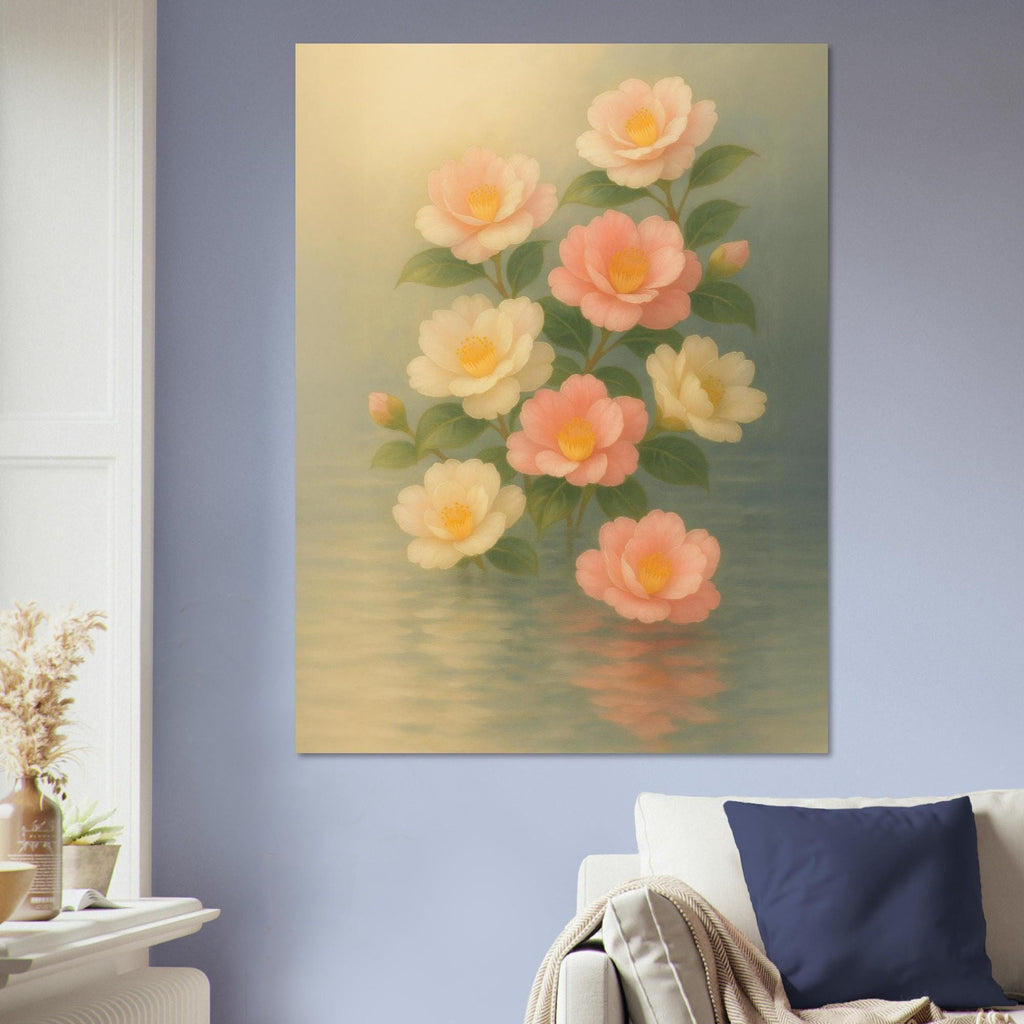 Soft Camellia Blooms