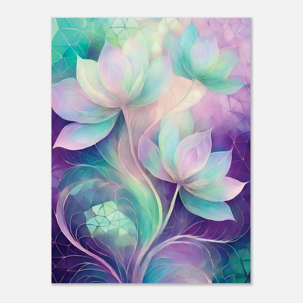 Pastel Lotus Flowers