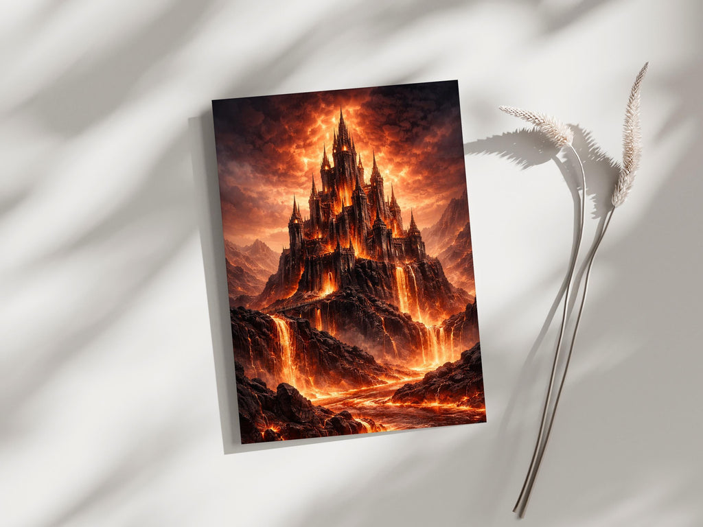 Fiery Lava Castle