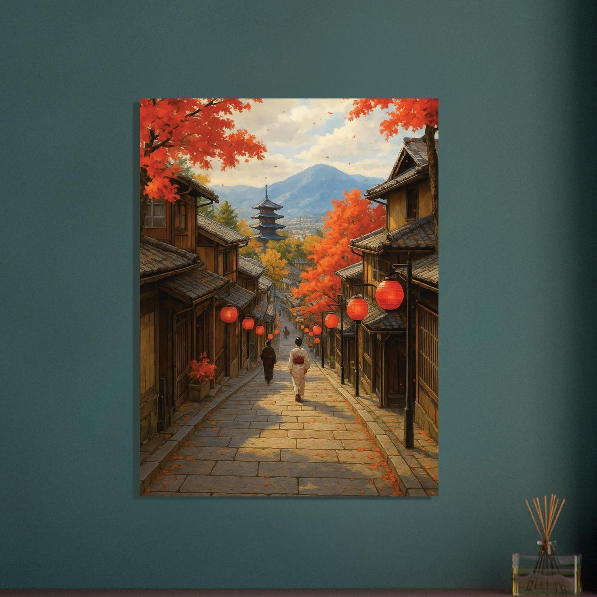 Kyoto Autumn Pagoda