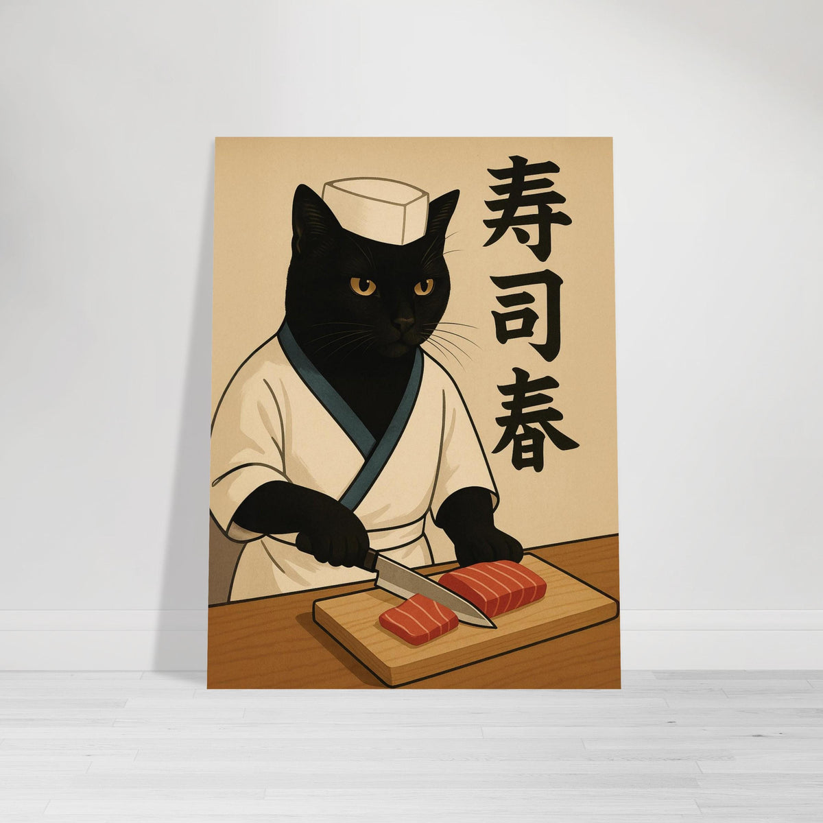 Sushi Chef Cat