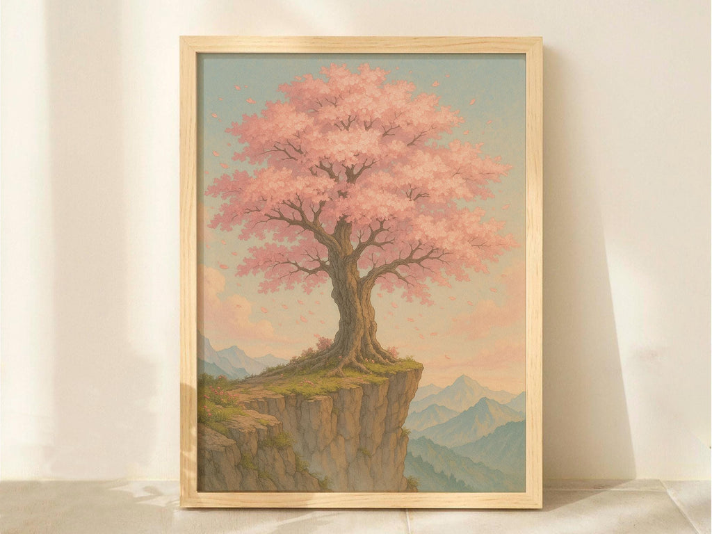 Pastel Cherry Blossom Tree