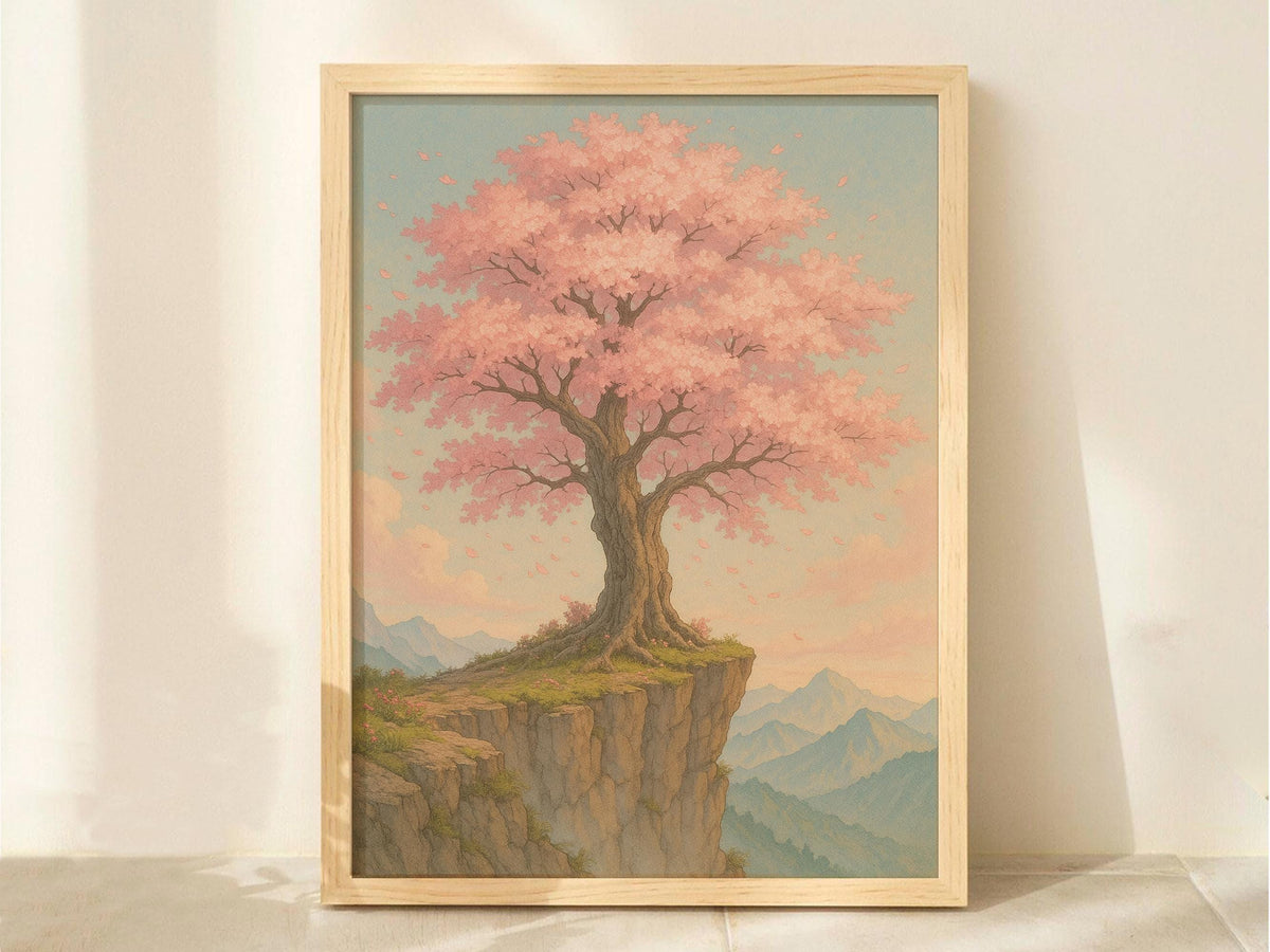 Pastel Cherry Blossom Tree