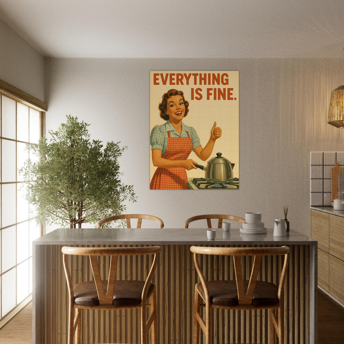 Funny Retro Housewife
