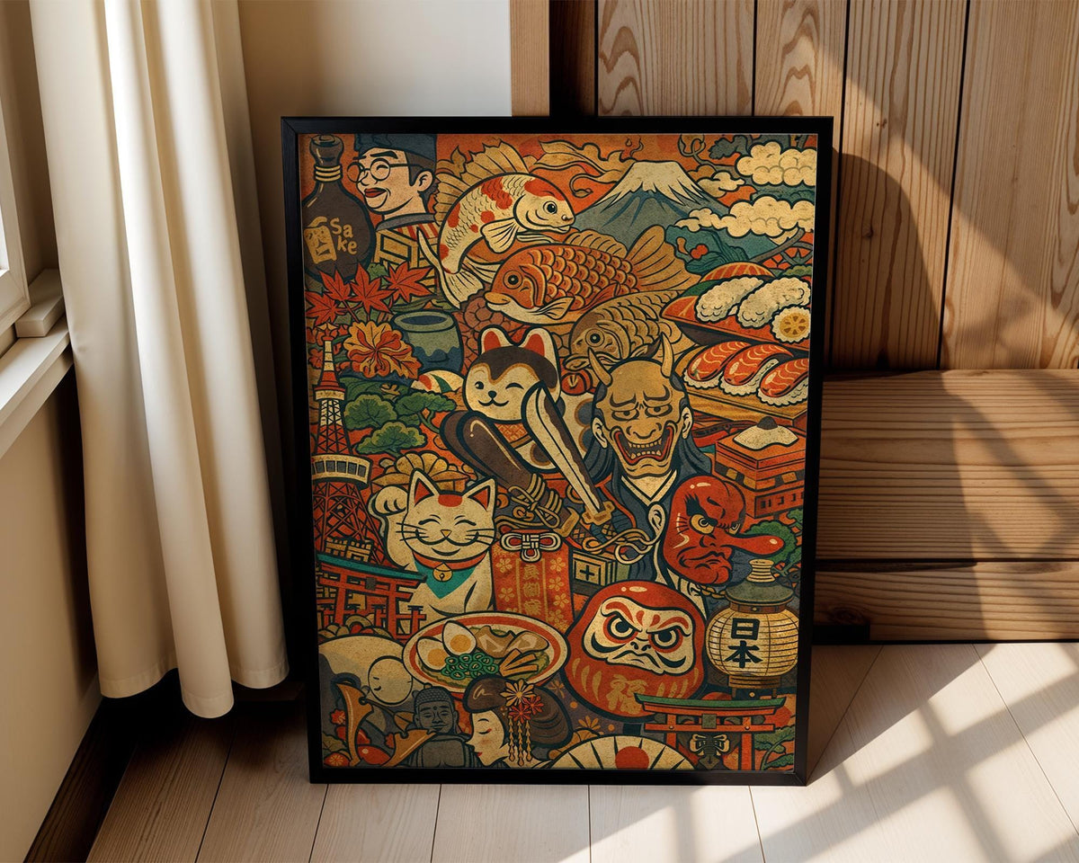 Retro Japanese Ukiyo E