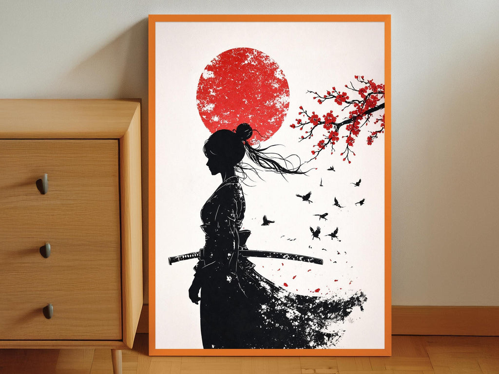 Sakura Samurai Silhouette
