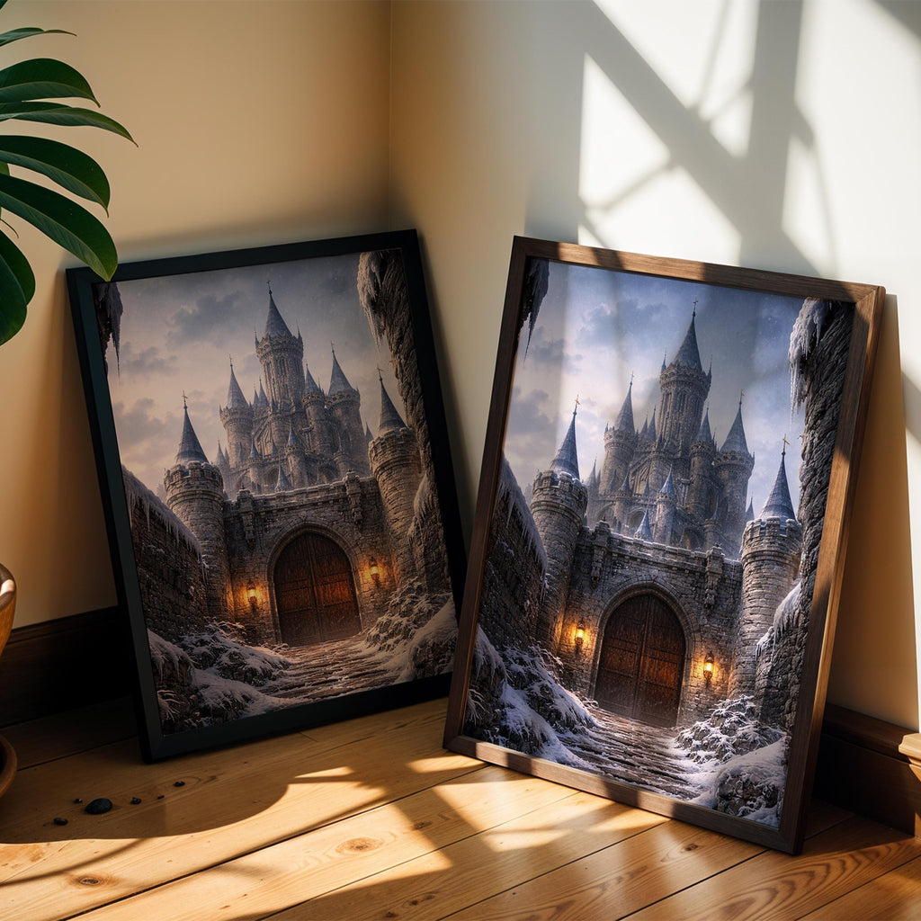 Snowy Gothic Castle