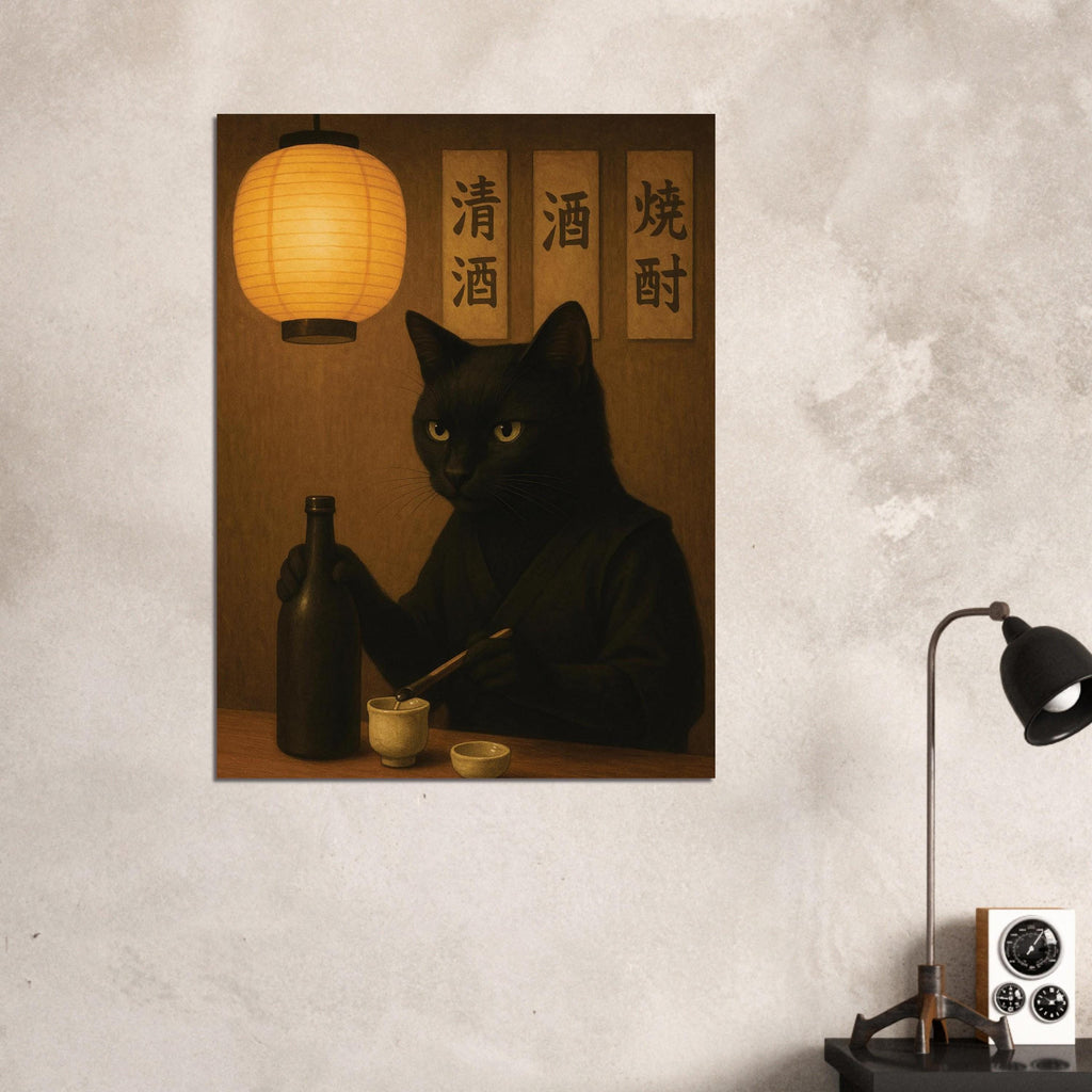 Japanese Sake Bar Cat