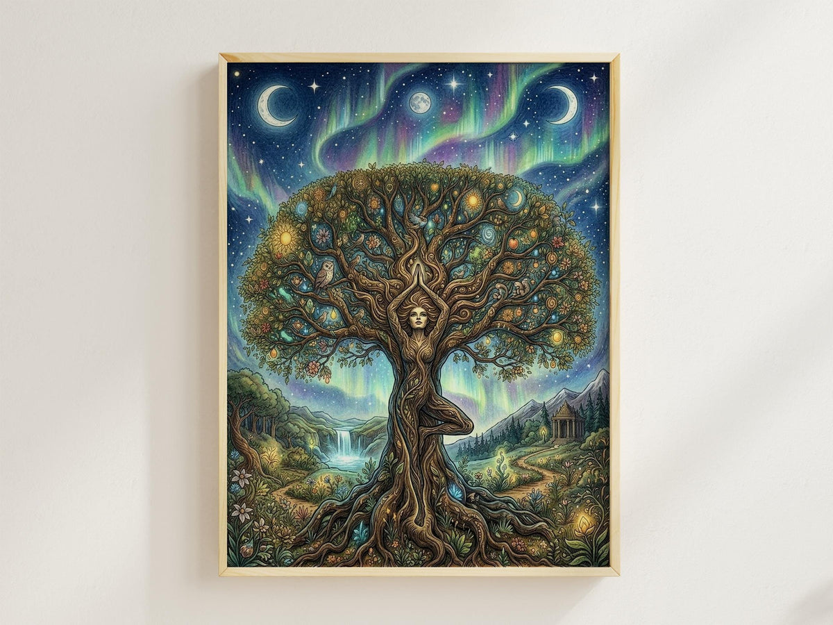 Celestial Goddess Tree of Life