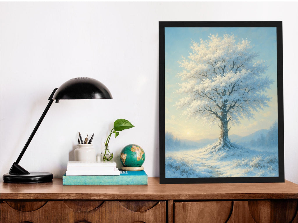 Pastel Winter Tree