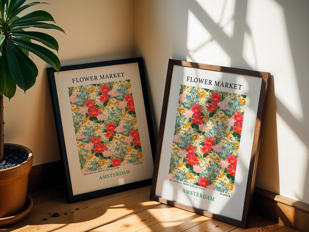 Vintage Amsterdam Flower Market
