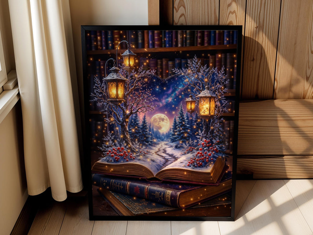 Magical Winter Library