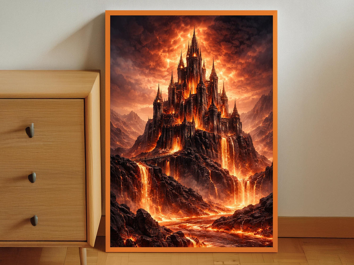 Fiery Lava Castle