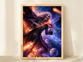 Cosmic Skeleton Violinist