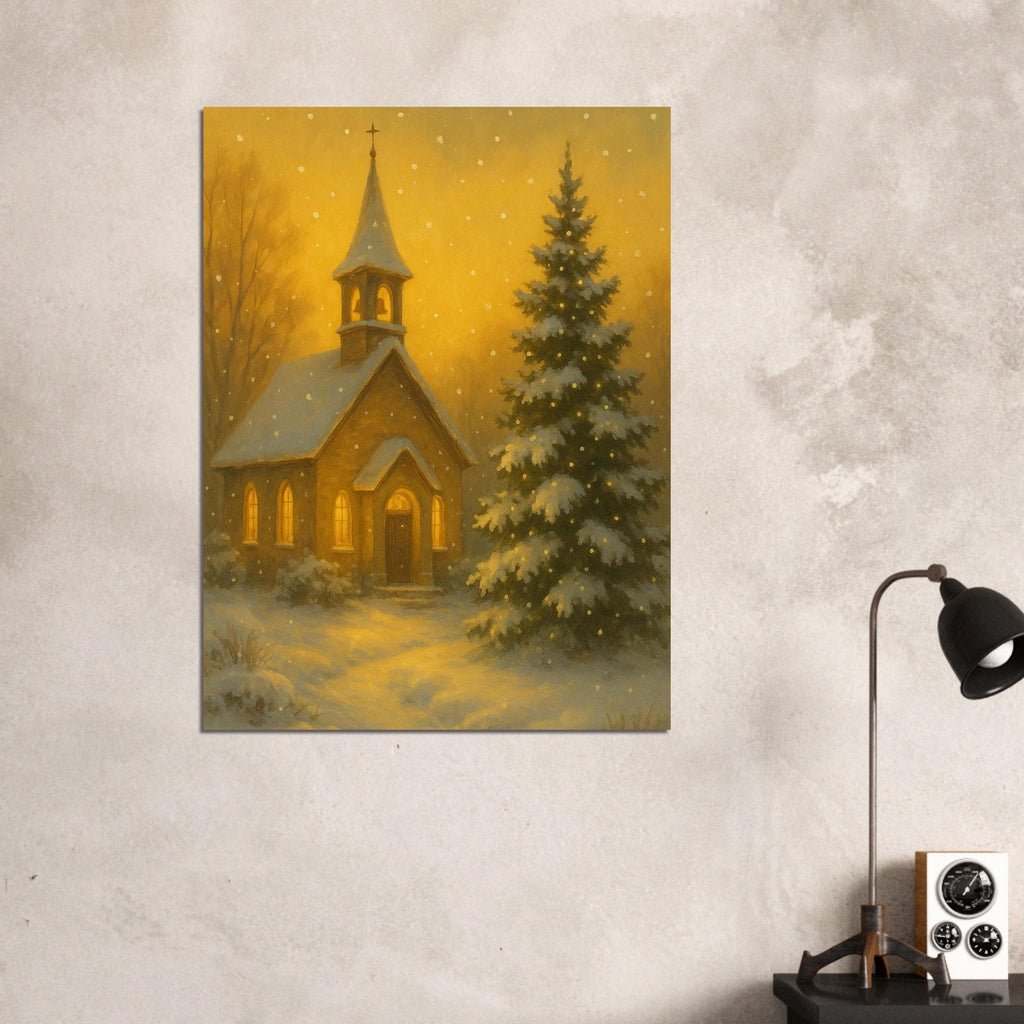 Snowy Golden Church