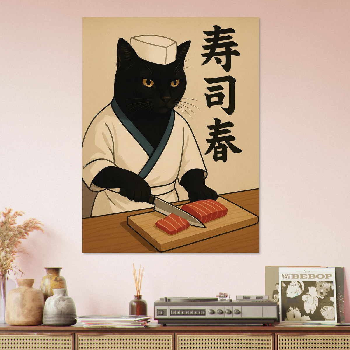 Sushi Chef Cat