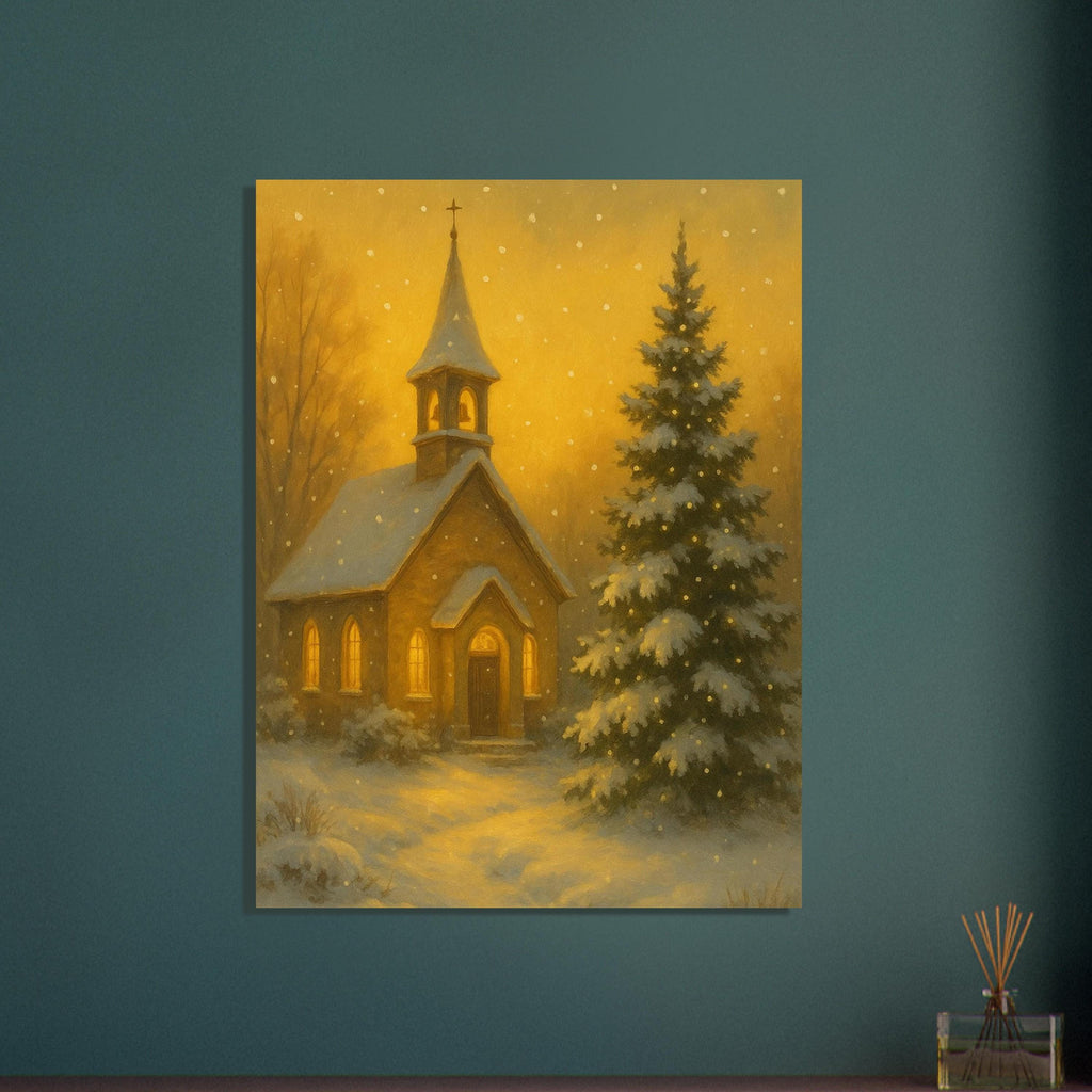 Snowy Golden Church