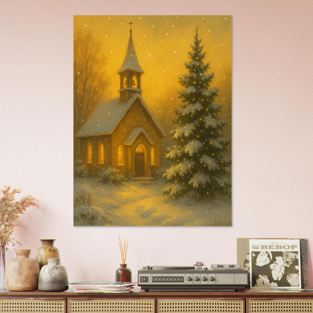 Snowy Golden Church