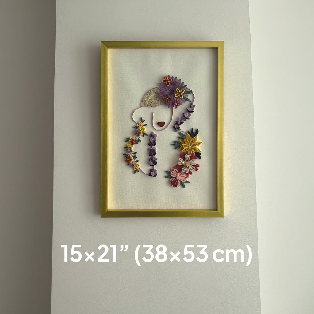 Handmade 3D Floral Quilling