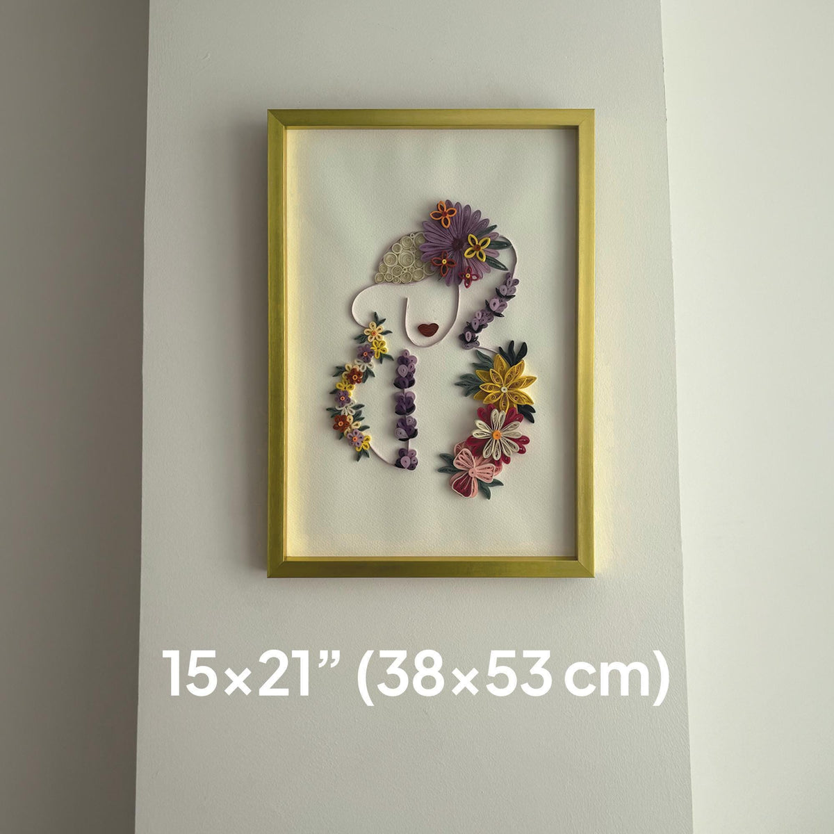 Handmade 3D Floral Quilling