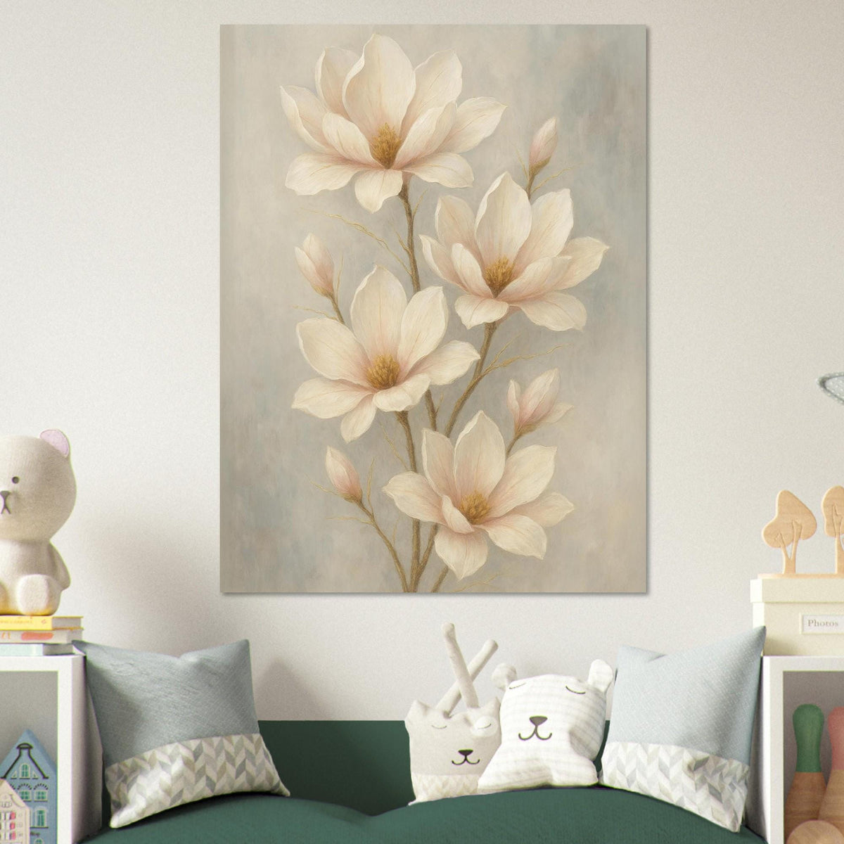 Blush Magnolia Flowers