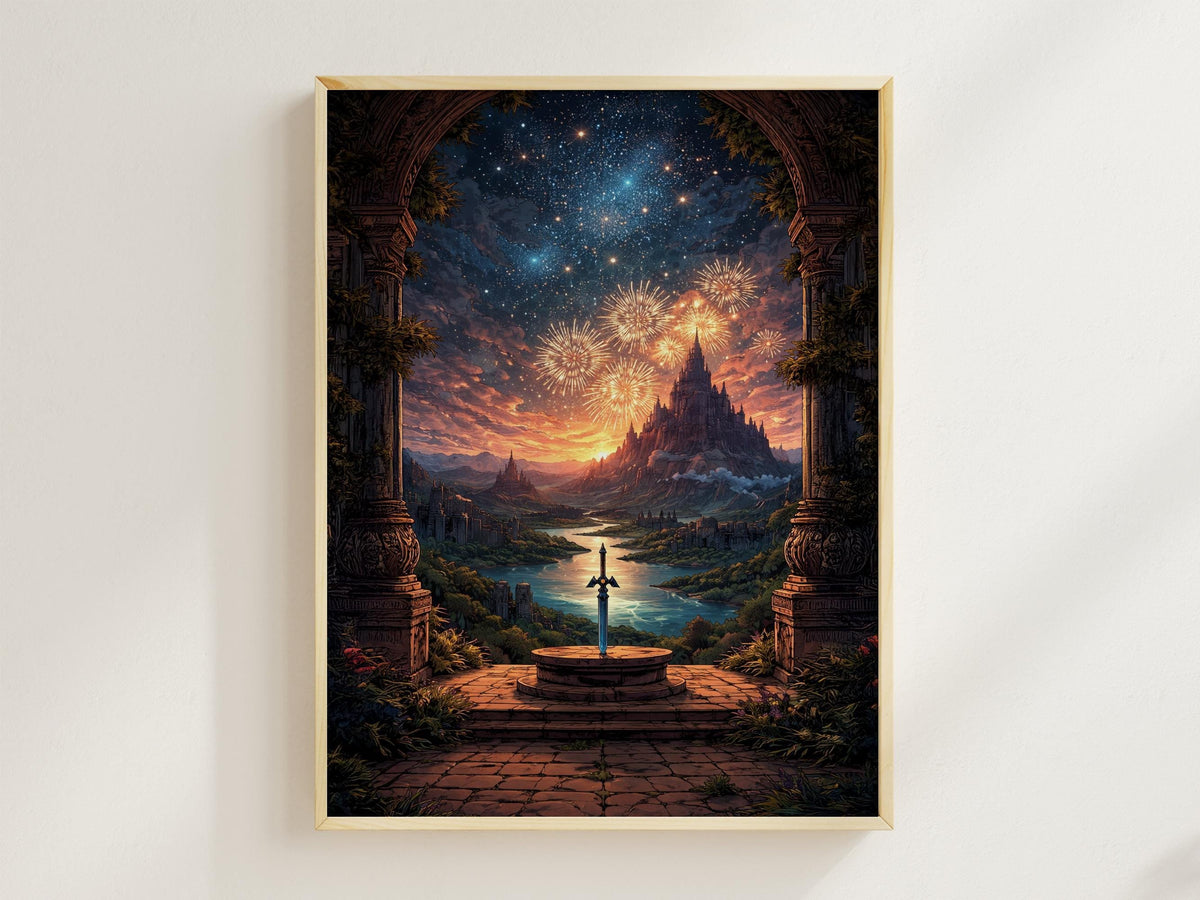 Fantasy Sword in Stone