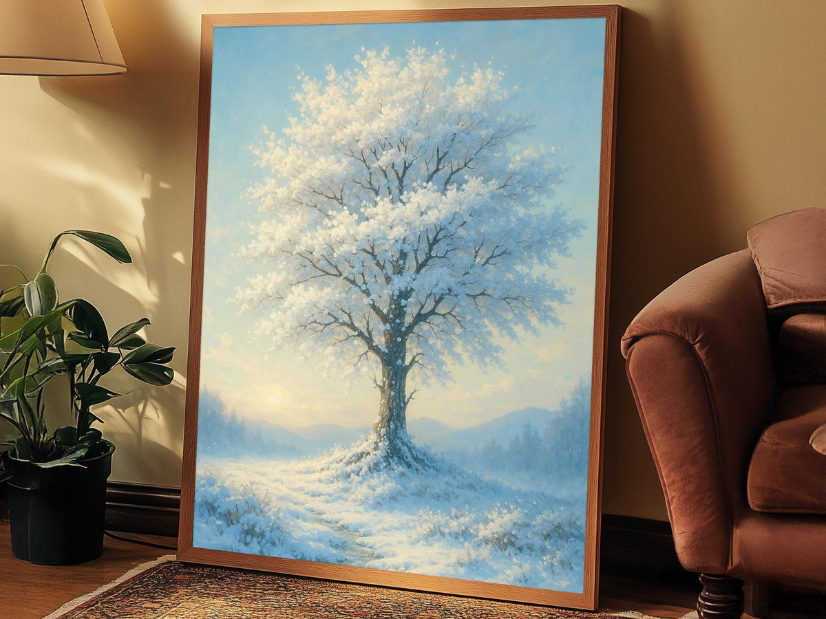 Pastel Winter Tree