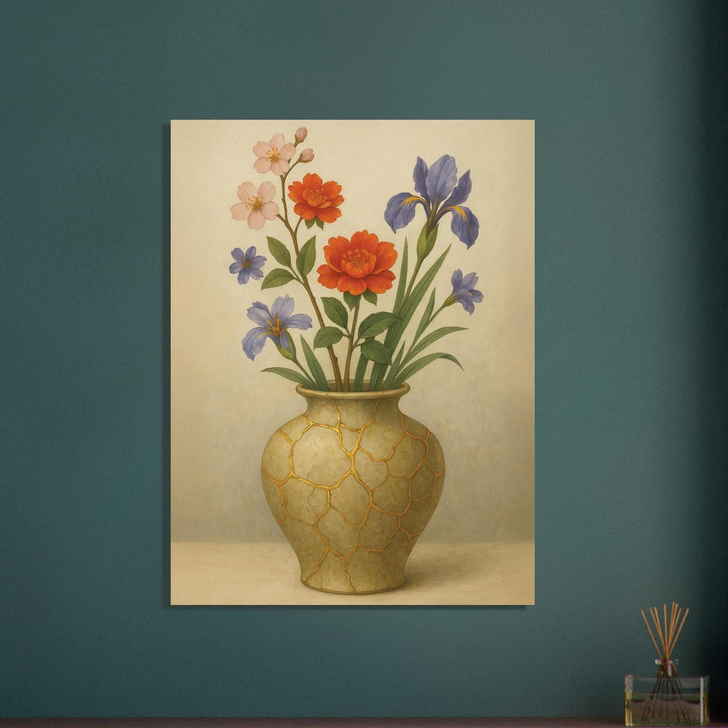 Golden Kintsugi Vase