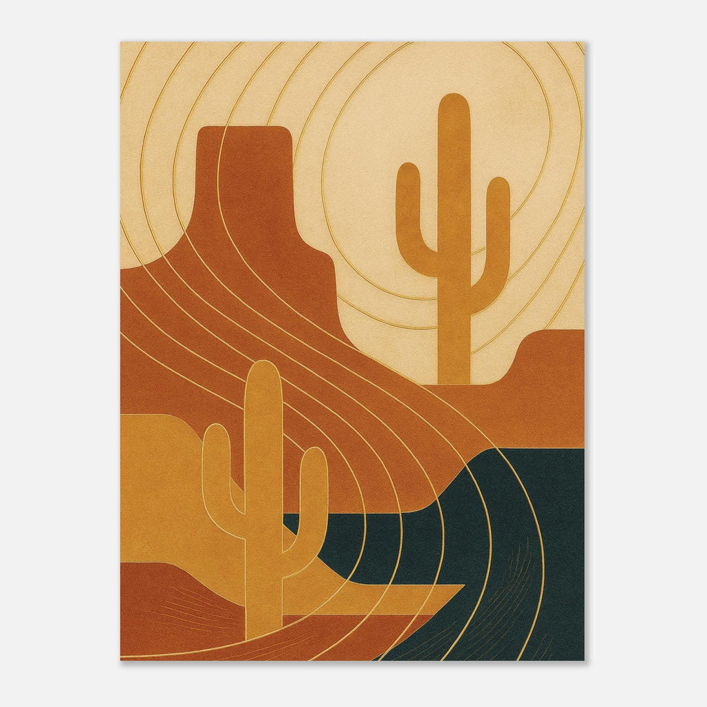 Golden Sky Twin Cacti