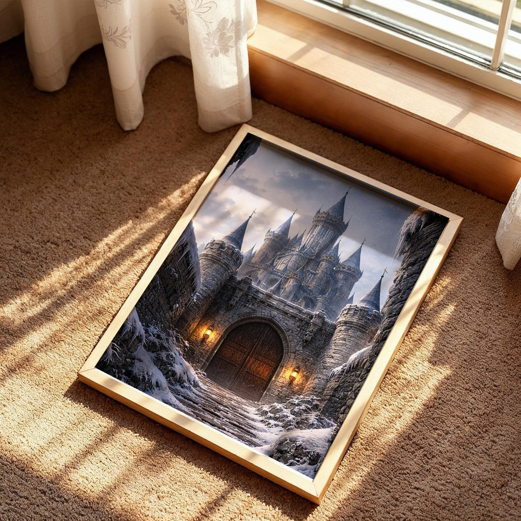 Snowy Gothic Castle