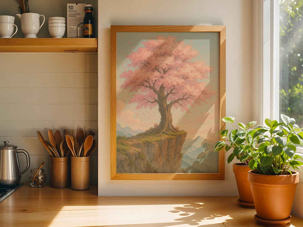 Pastel Cherry Blossom Tree