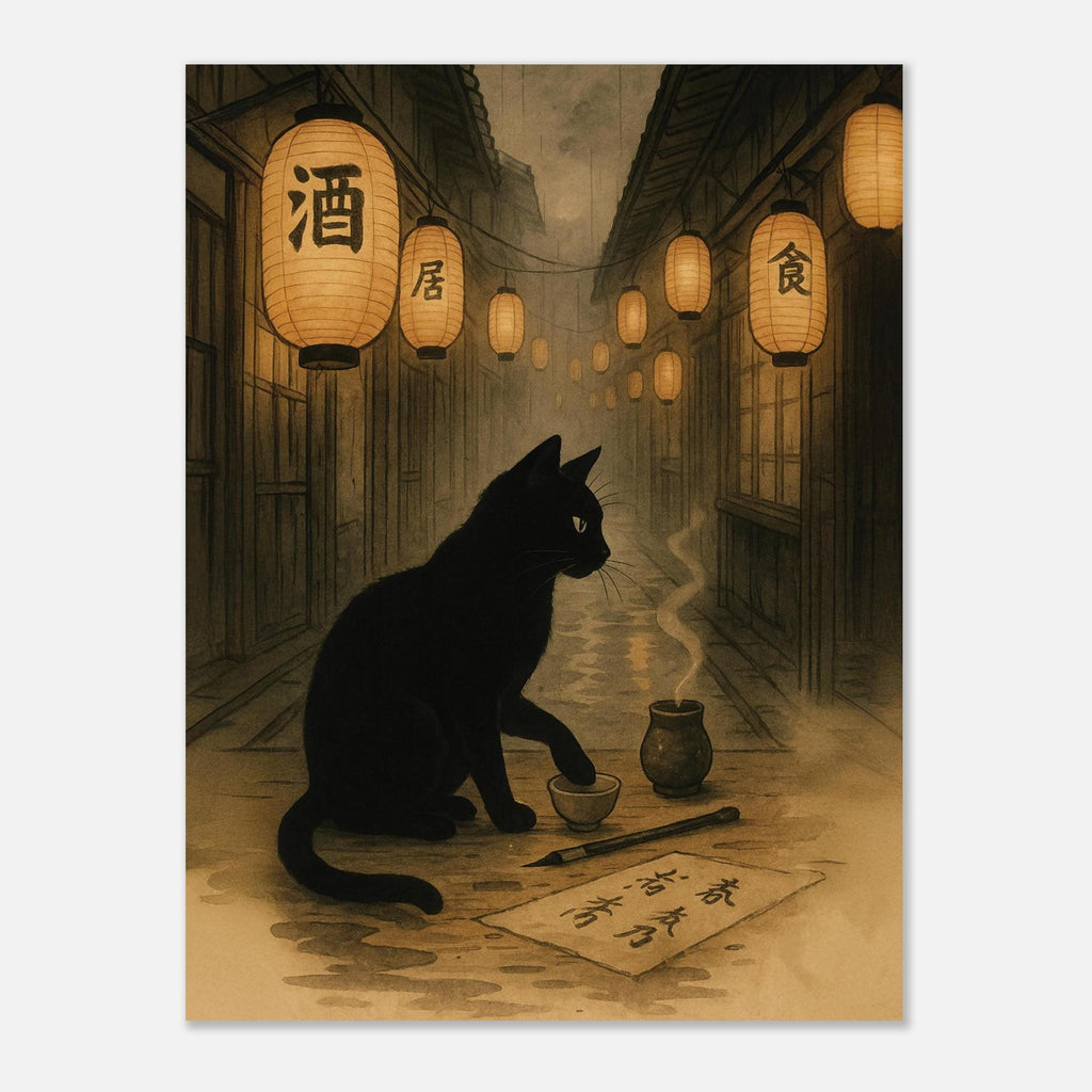Noir Lantern Alley Cat