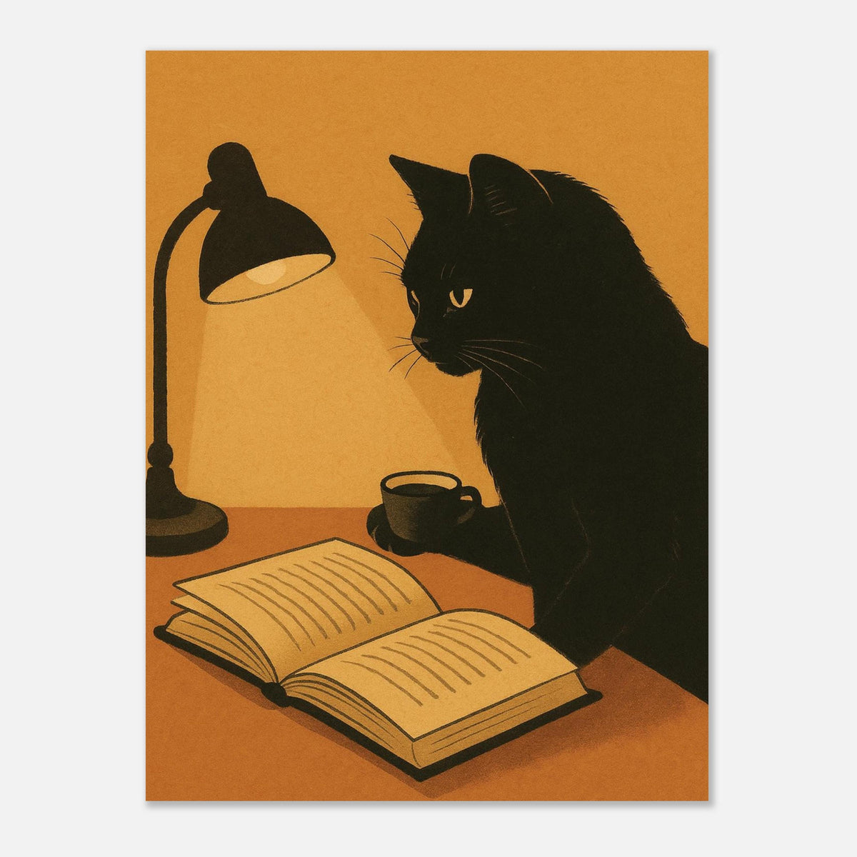 Reading Bookshop Cat