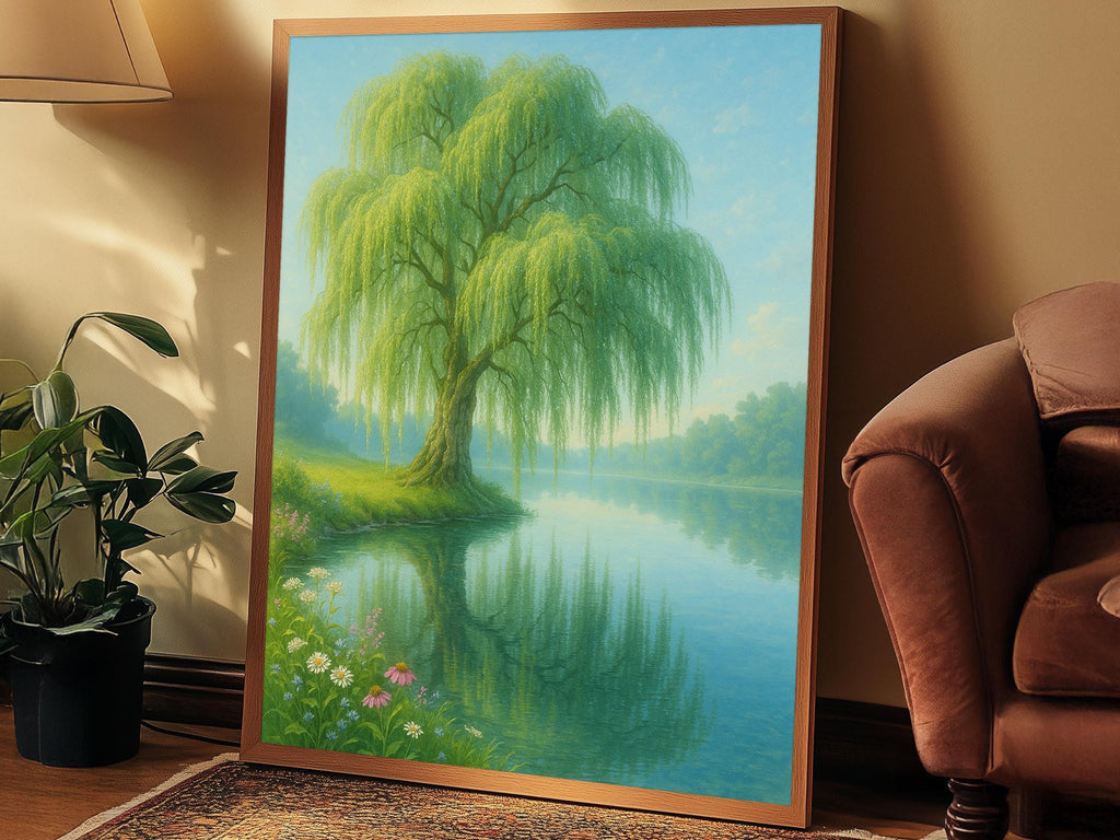 Serene Willow Tree