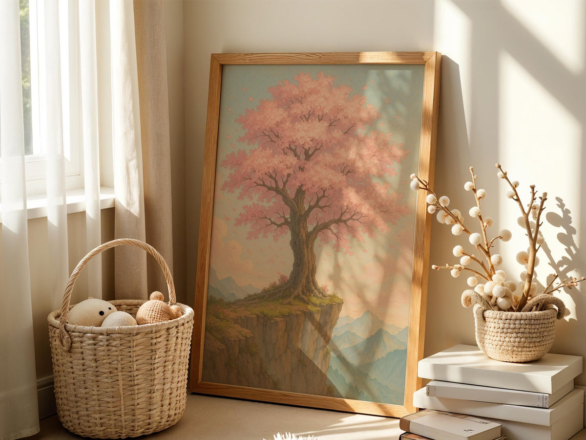 Pastel Cherry Blossom Tree