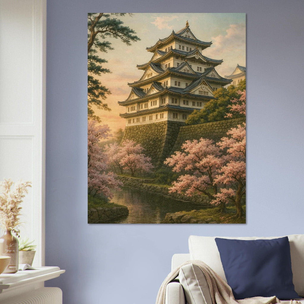 Japanese Cherry Blossom Castle