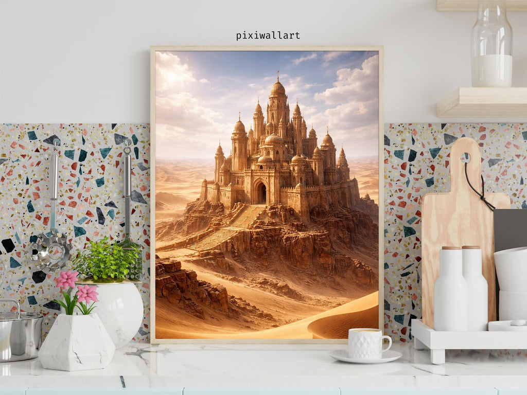 Sandstone Desert Castle