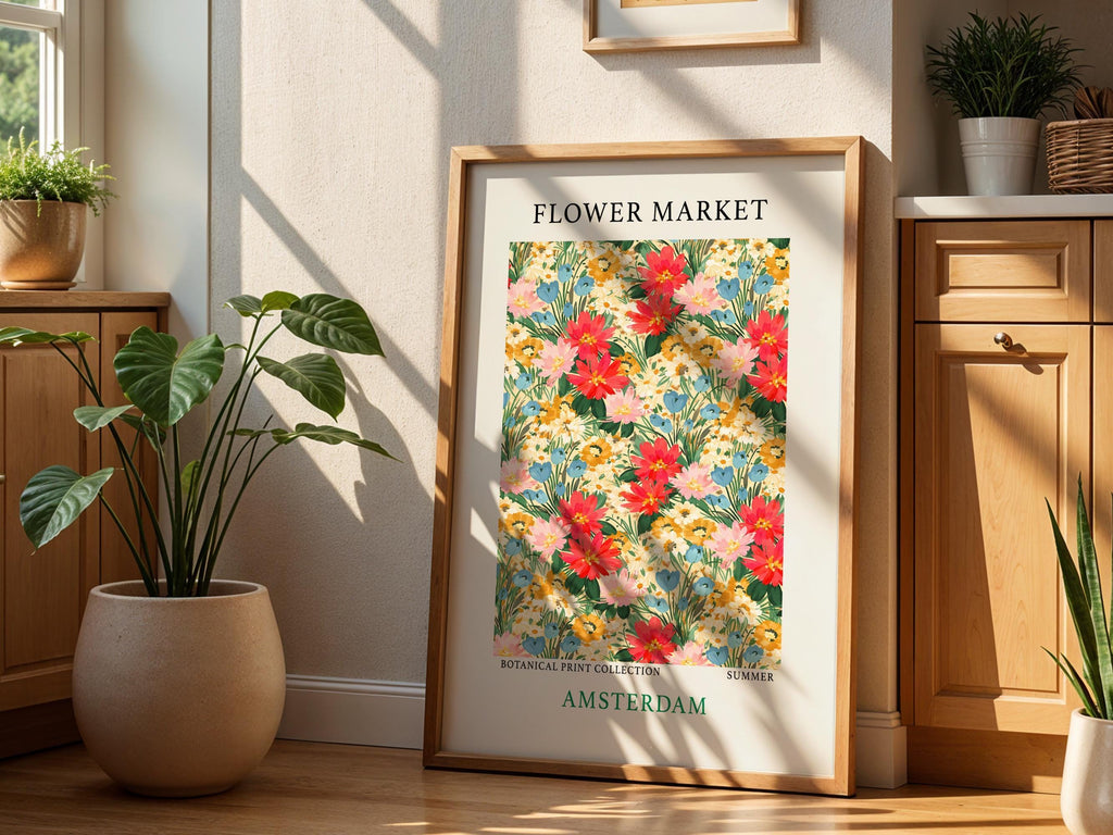 Vintage Amsterdam Flower Market