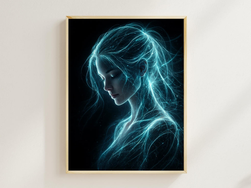 Neon Cyberpunk Woman