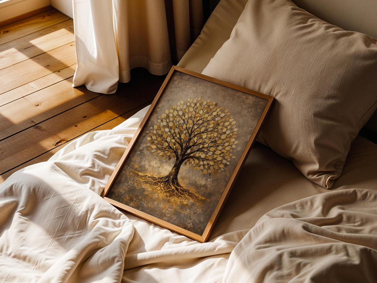 Golden Leaf Tree of Life