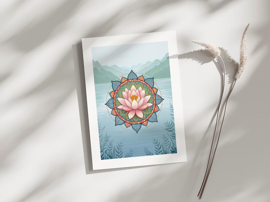 Pastel Lotus Mandala