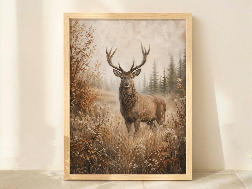 Majestic Meadow Stag