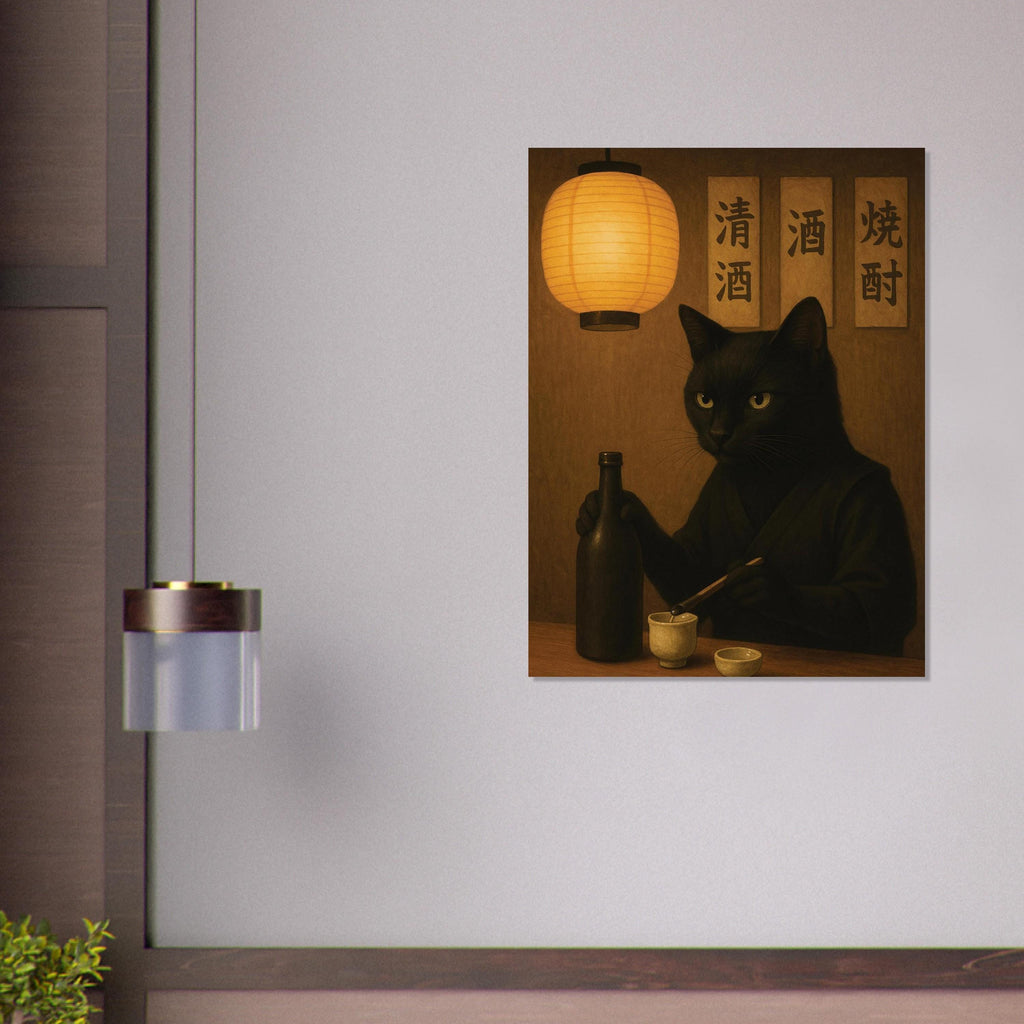 Japanese Sake Bar Cat