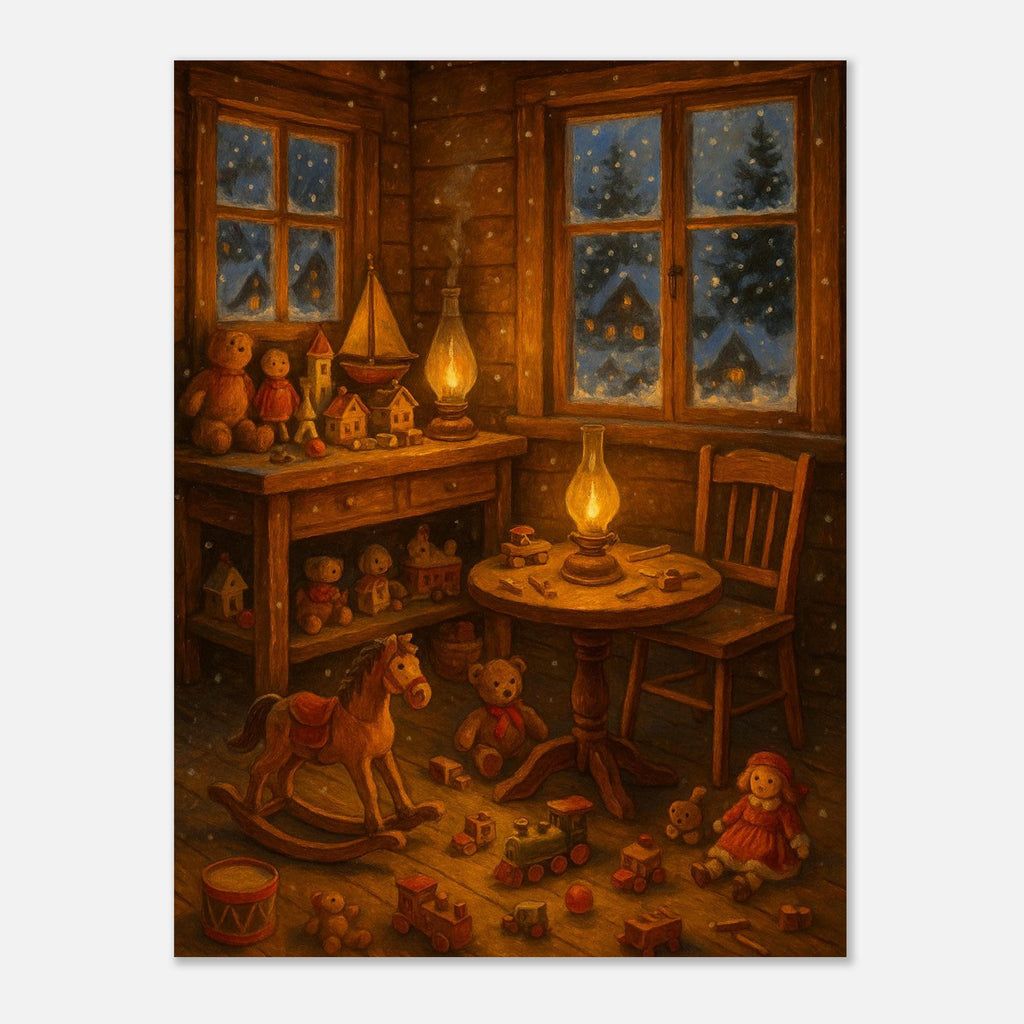Warm Christmas Interior