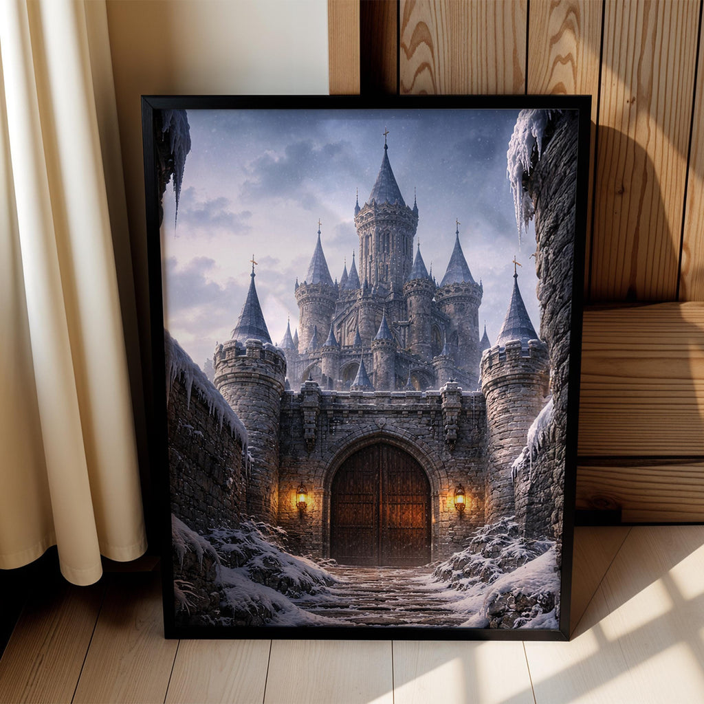 Snowy Gothic Castle
