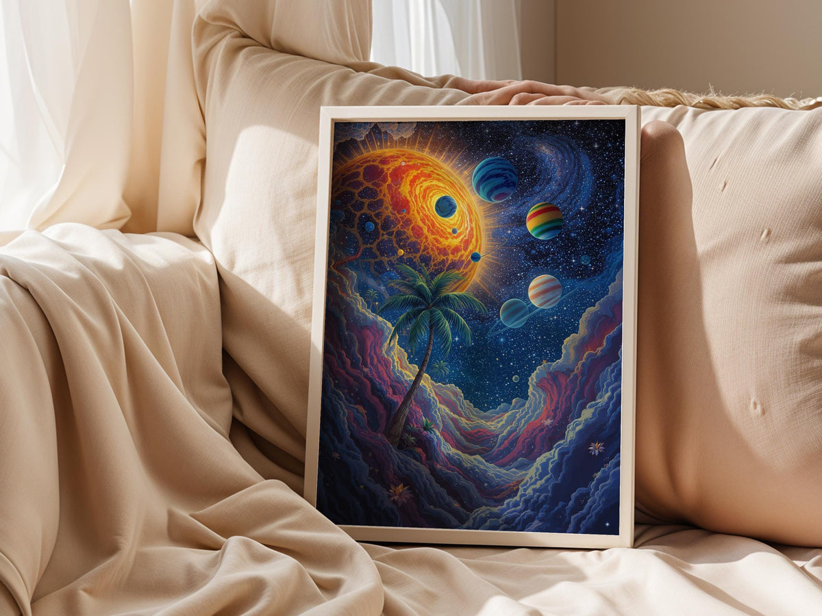 Surreal Cosmic Planets