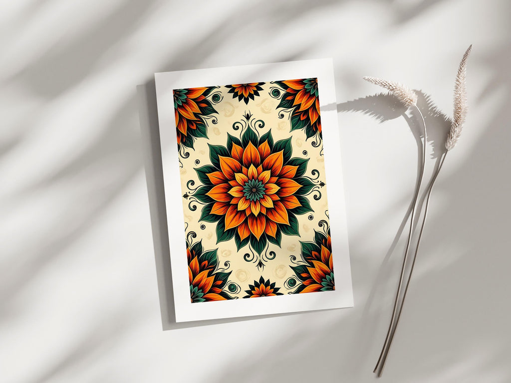 Floral Botanical Mandala
