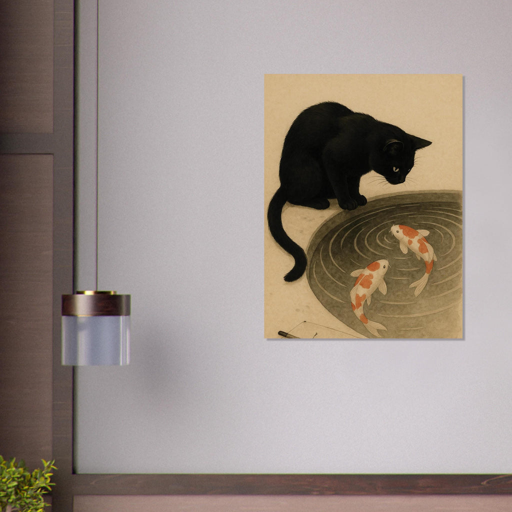 Black Cat Koi Pond